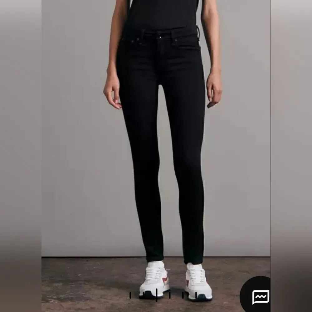 Rag and bone black jean leggings